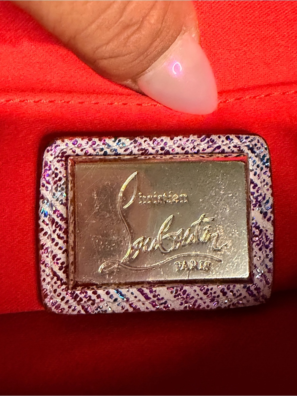 Christian Louboutin Multicolor Spiked Crossbody - Picture 7 of 11